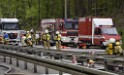 VU Gefahrgut LKW umgestuerzt A 4 Rich Koeln Hoehe AS Gummersbach P138